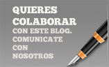 Si deseas colaborar escribiendo articulos para nuestro blog contáctate con nosotros